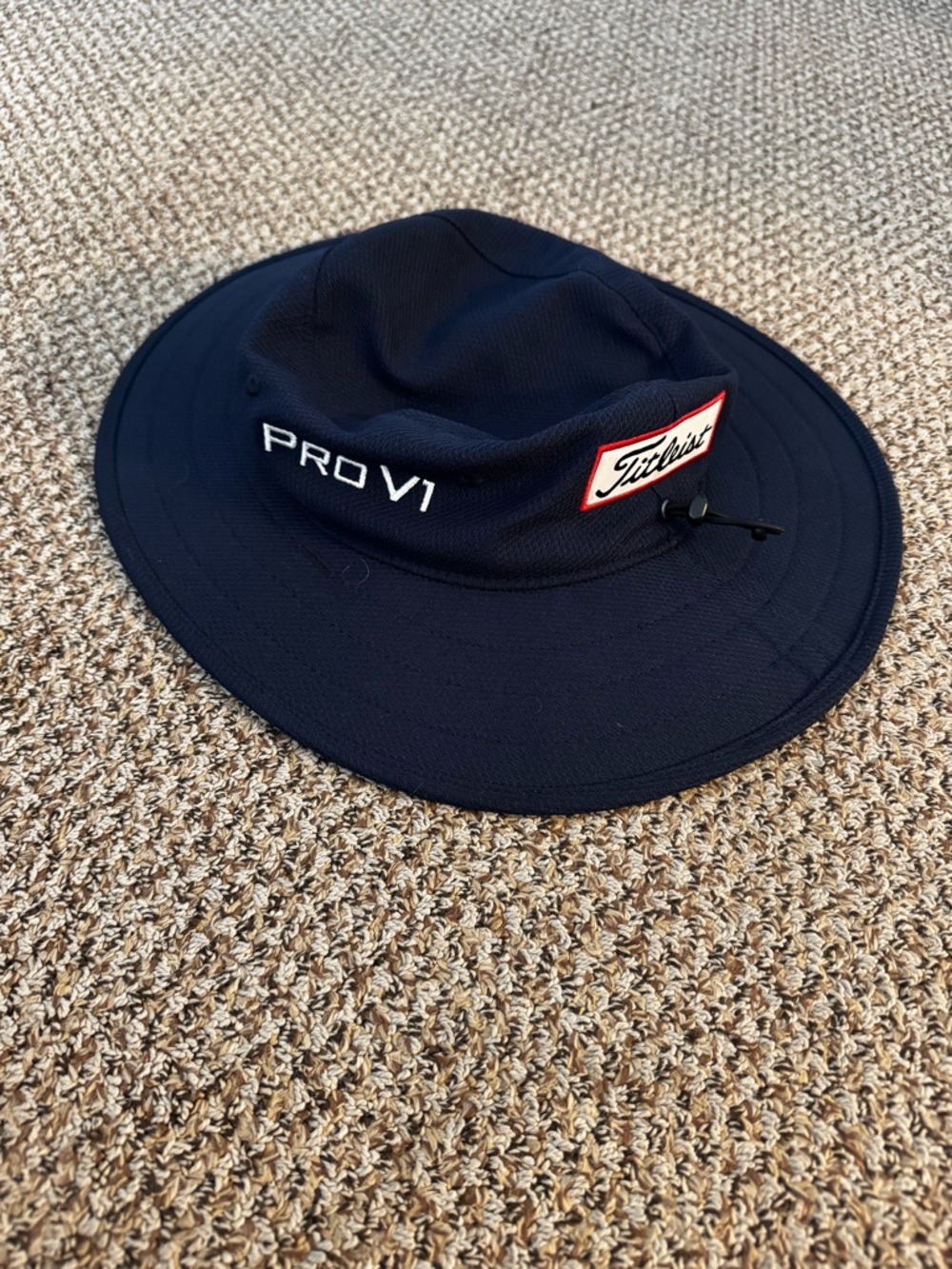 Titleist Black Bucket Hat with White Script Logo - Picture 2 of 2